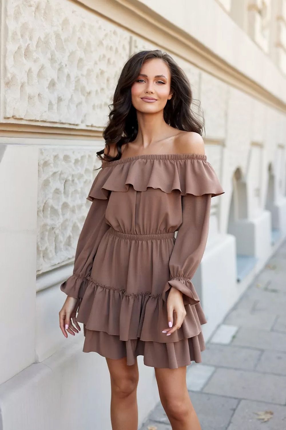 Rochie de zi model 186115 Roco Fashion