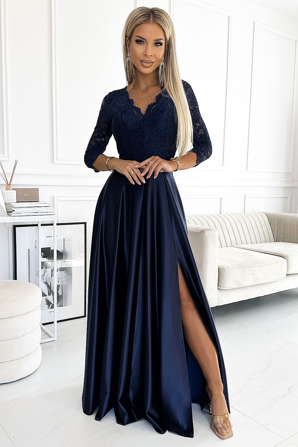 Rochie lungă model 203293 Numoco