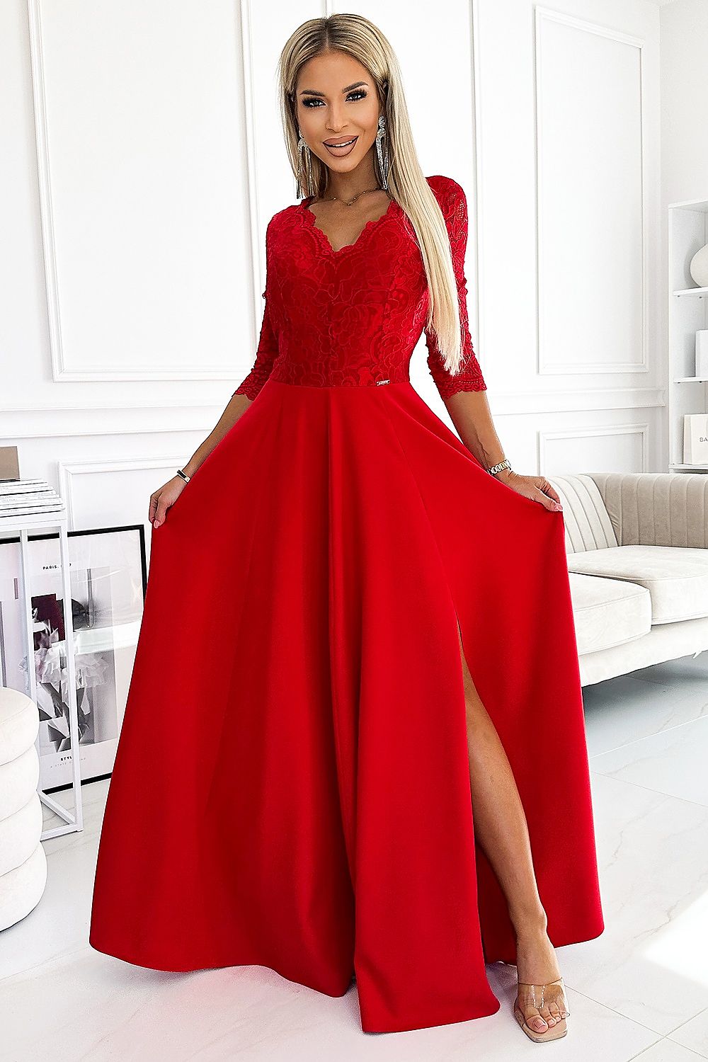 Rochie lungă model 203293 Numoco