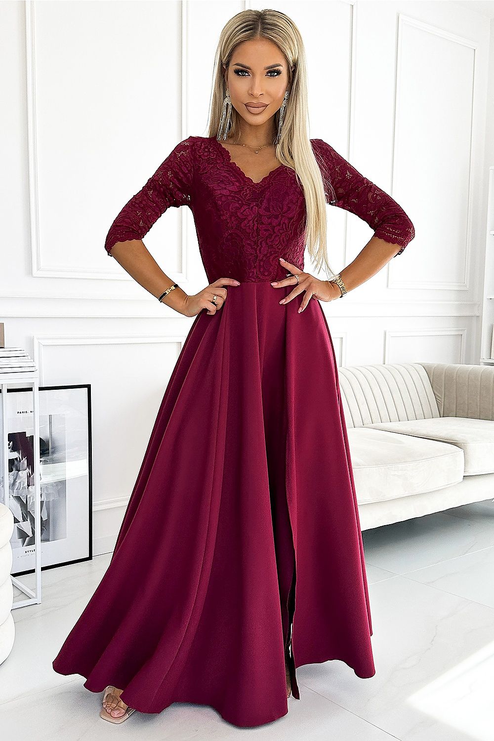 Rochie lungă model 203293 Numoco