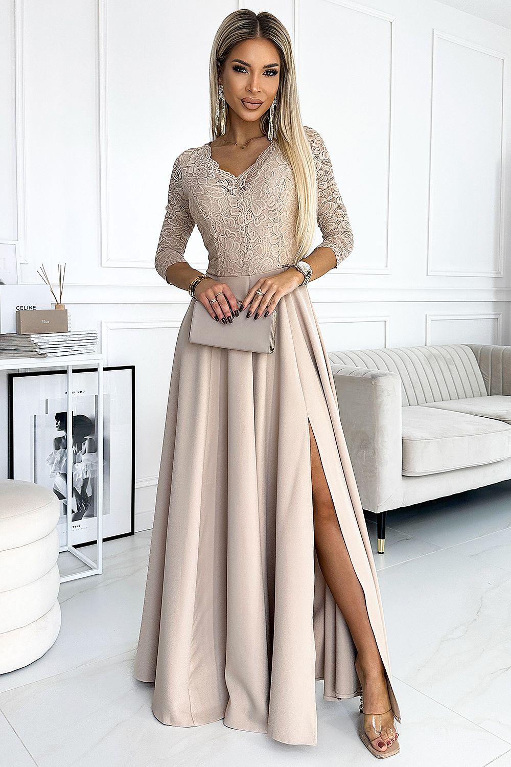 Rochie lungă model 203293 Numoco