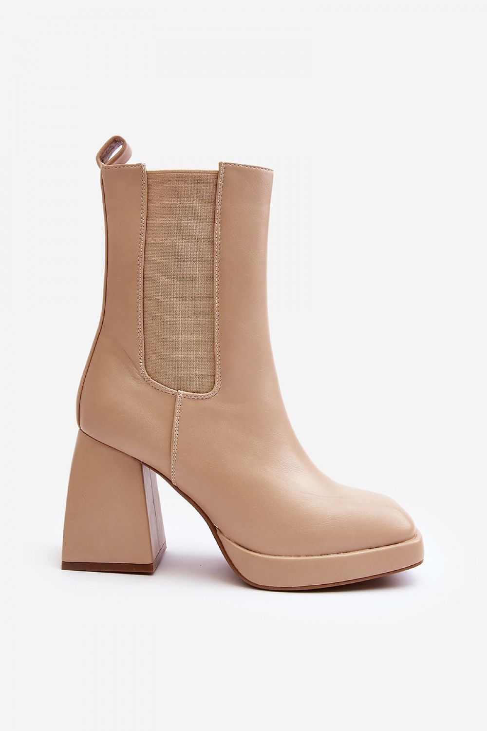 Botine cu toc model 189853 Step in style