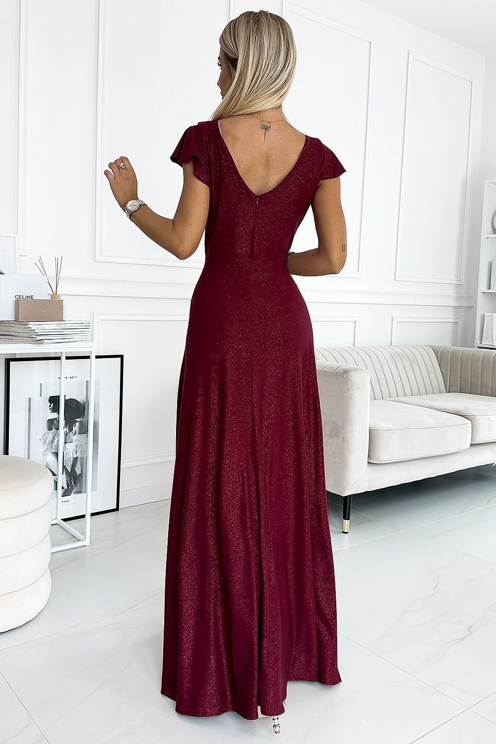 Rochie lungă model 203073 Numoco