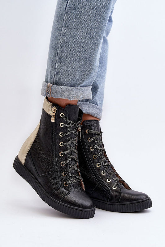  Tenişi cu talpă tip pană model 192300 Step in style 