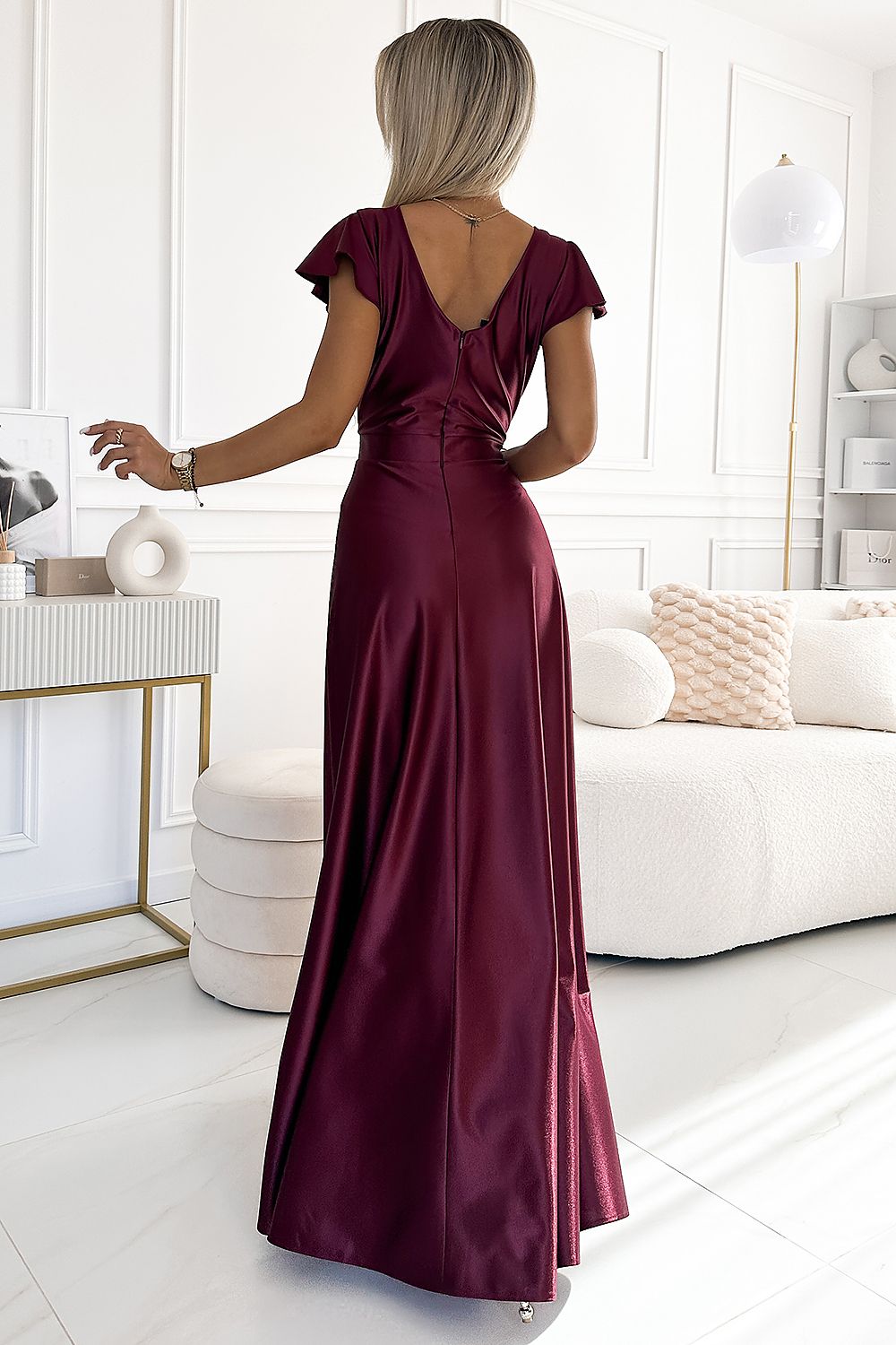 Rochie lungă model 203073 Numoco