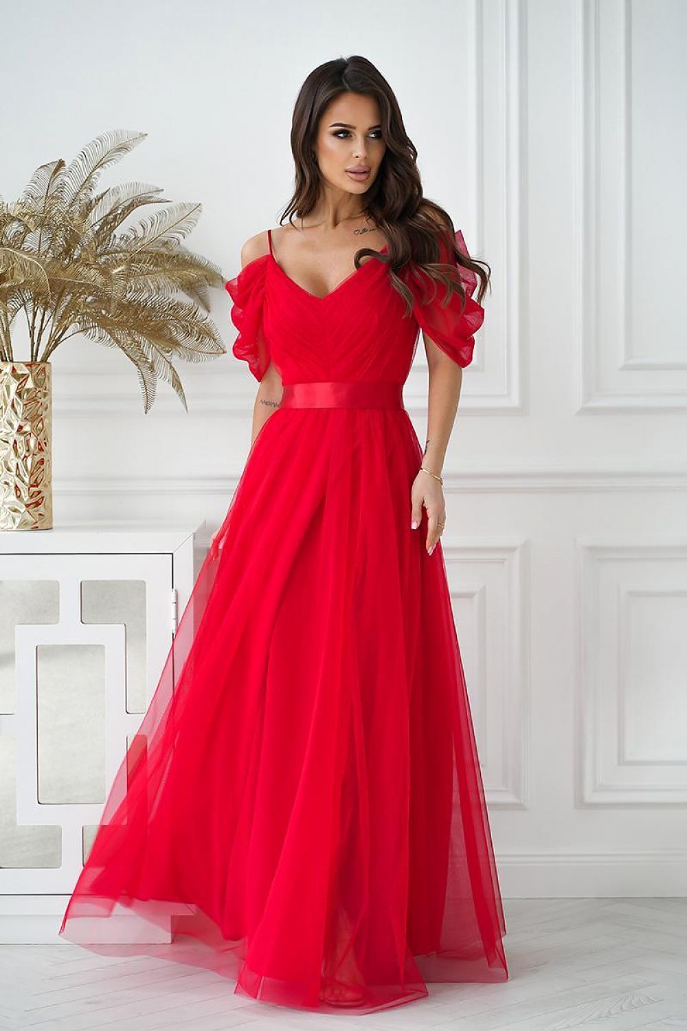 Rochie lungă model 203757 Bicotone