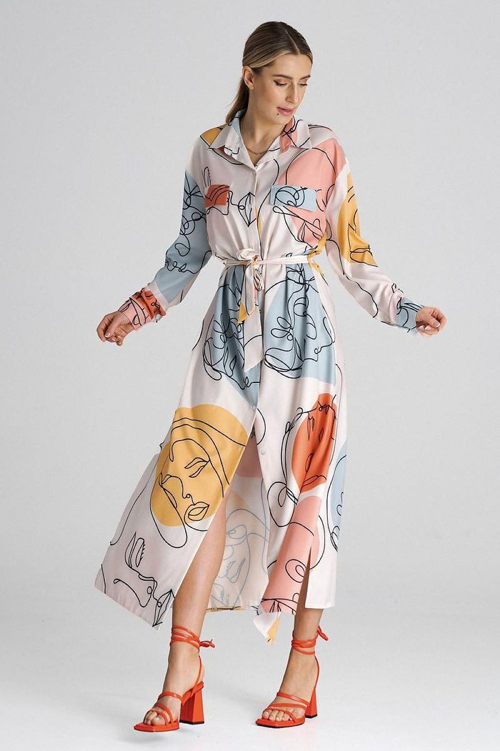 Rochie de zi model 197191 Figl