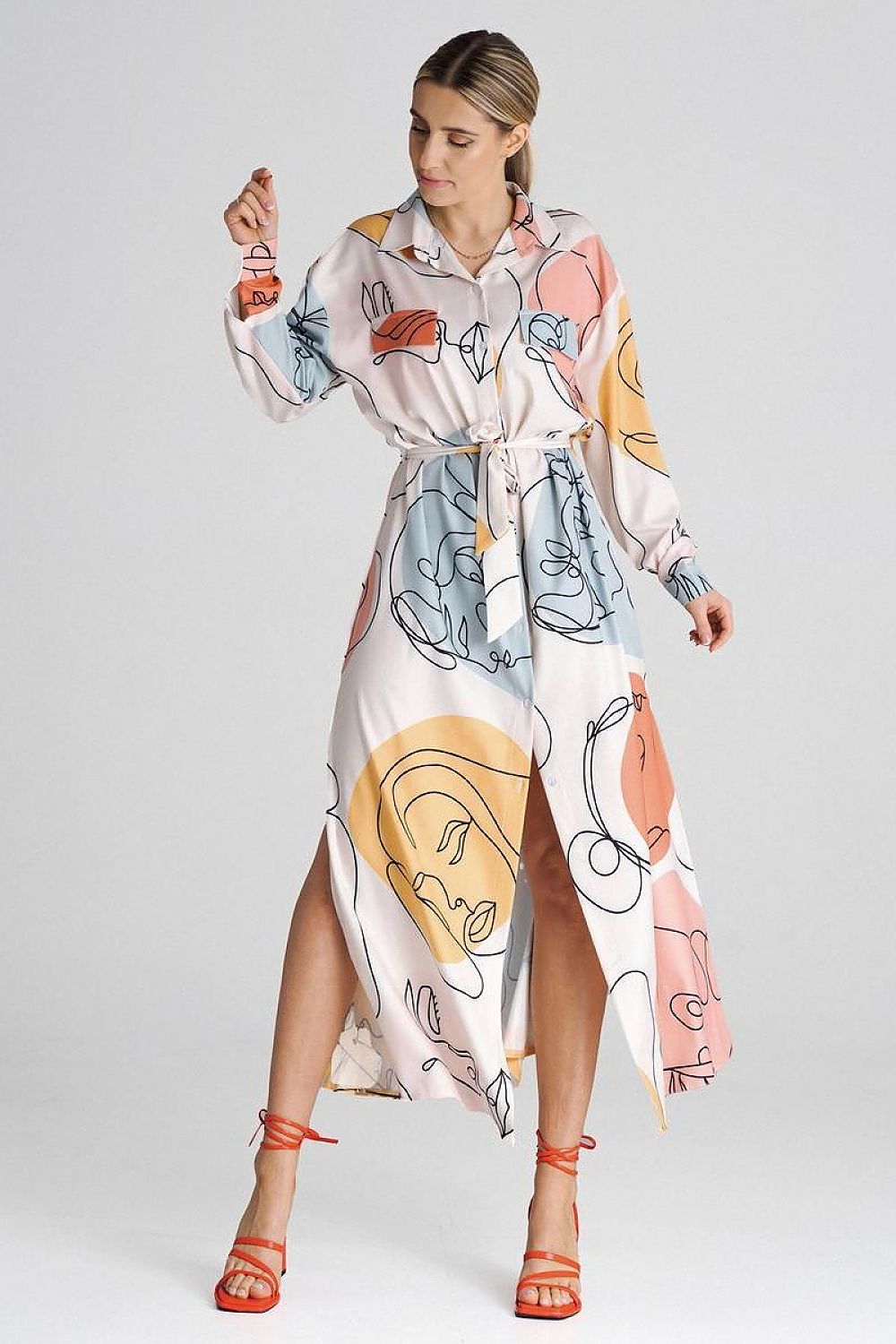 Rochie de zi model 197191 Figl