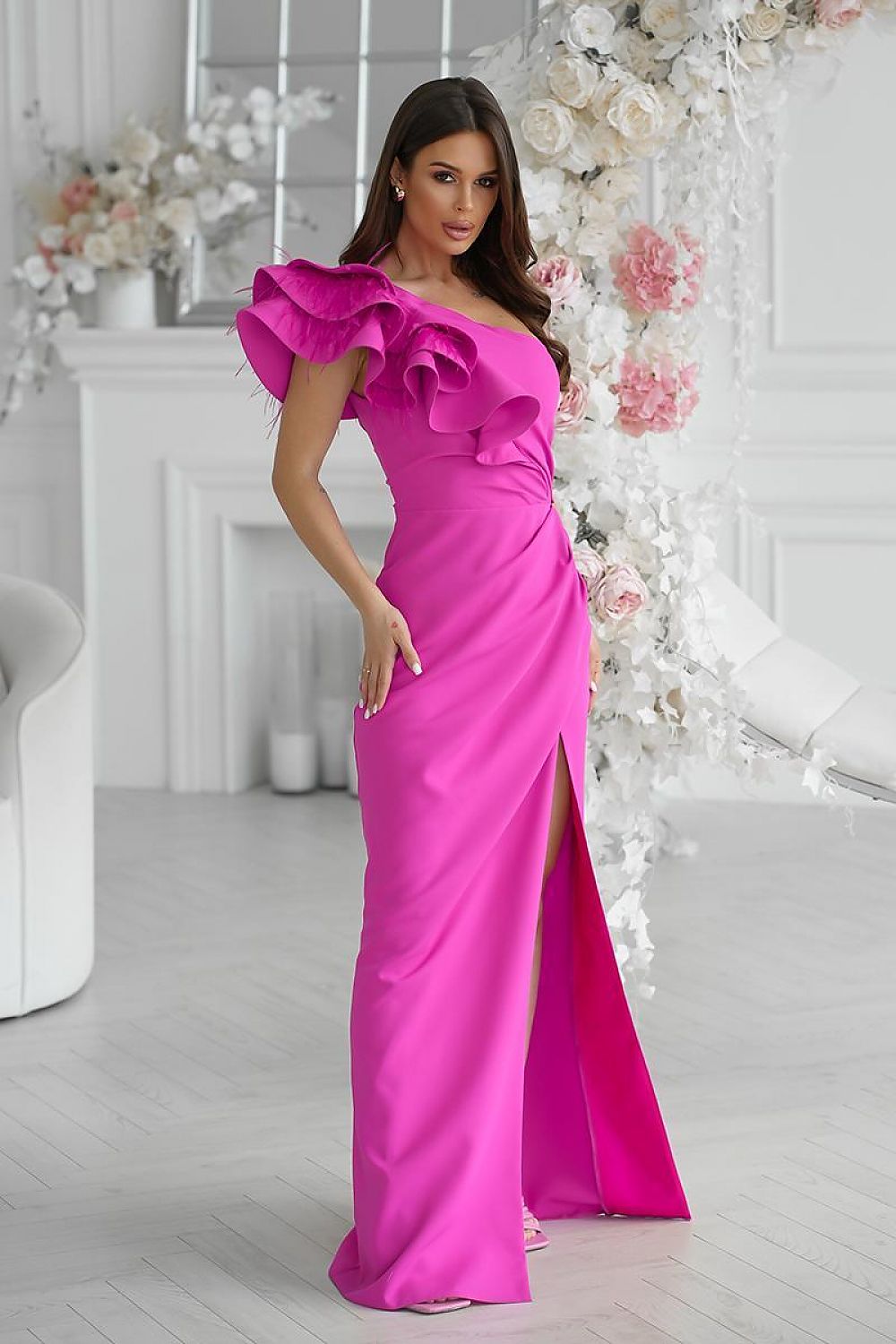 Rochie lungă model 202383 Bicotone