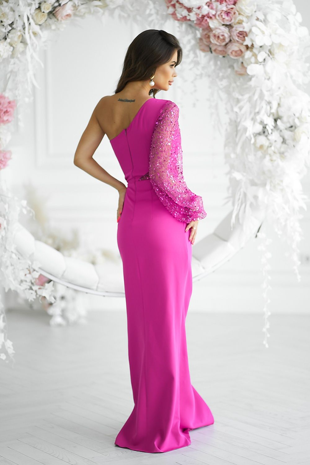 Rochie lungă model 202384 Bicotone