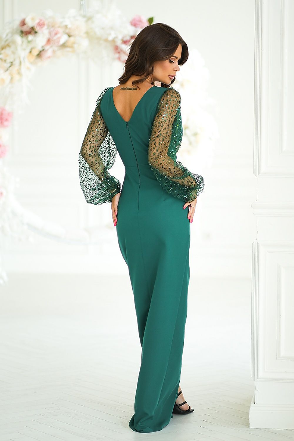 Rochie lungă model 202370 Bicotone