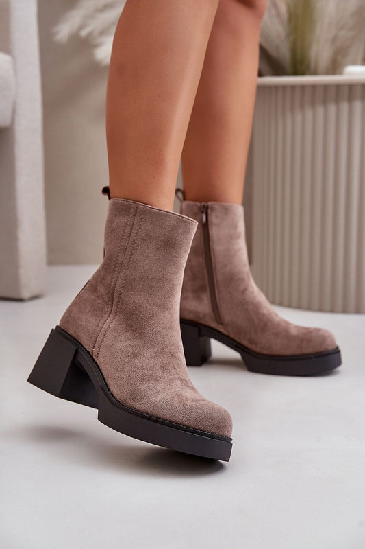 Botine cu toc model 201542 Step in style