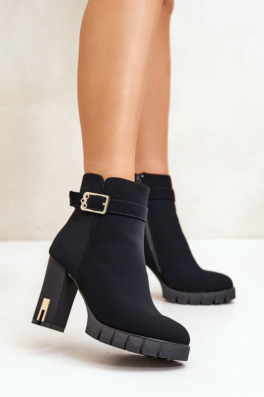 Botine cu toc model 200106 Step in style