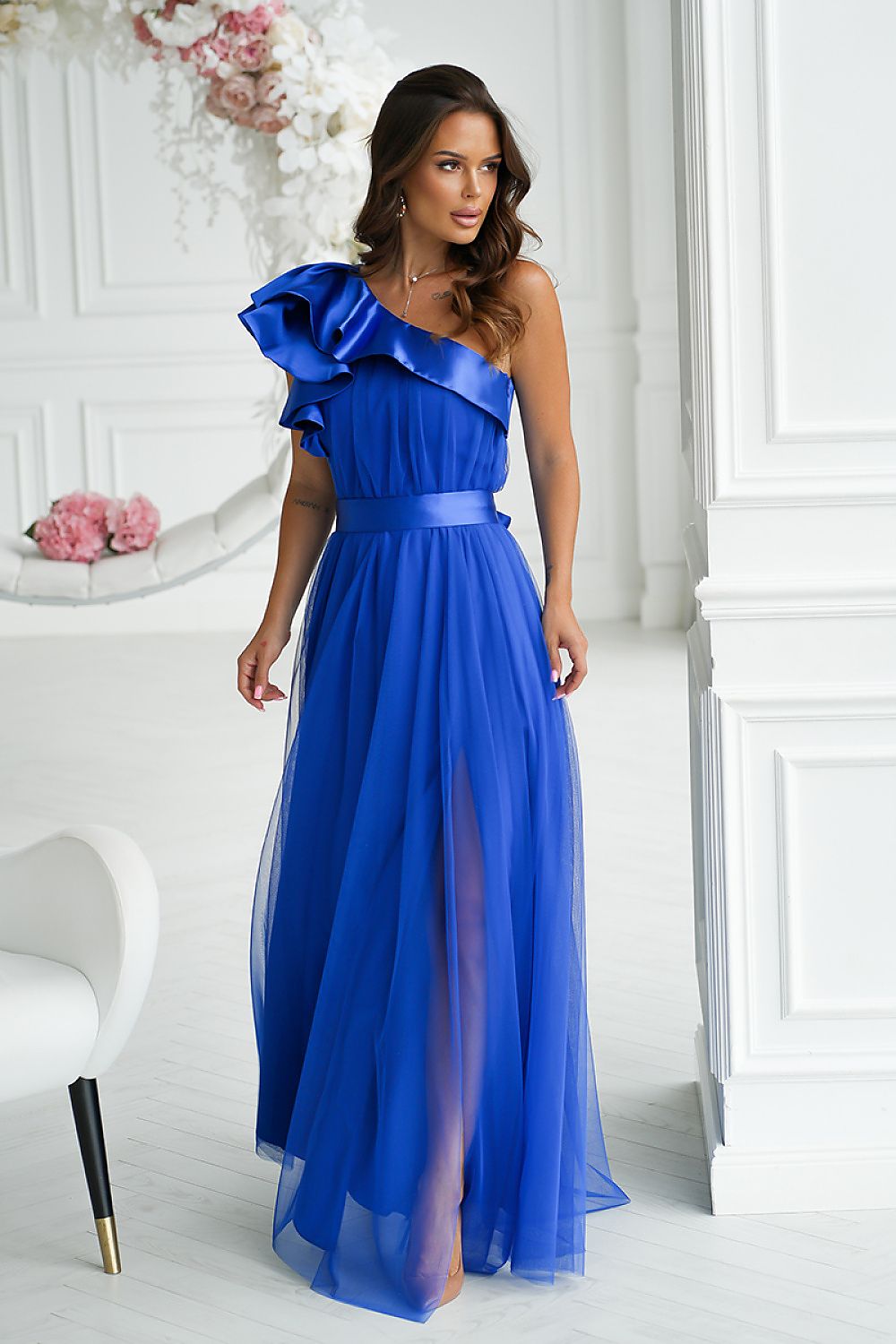 Rochie lungă model 200247 Bicotone