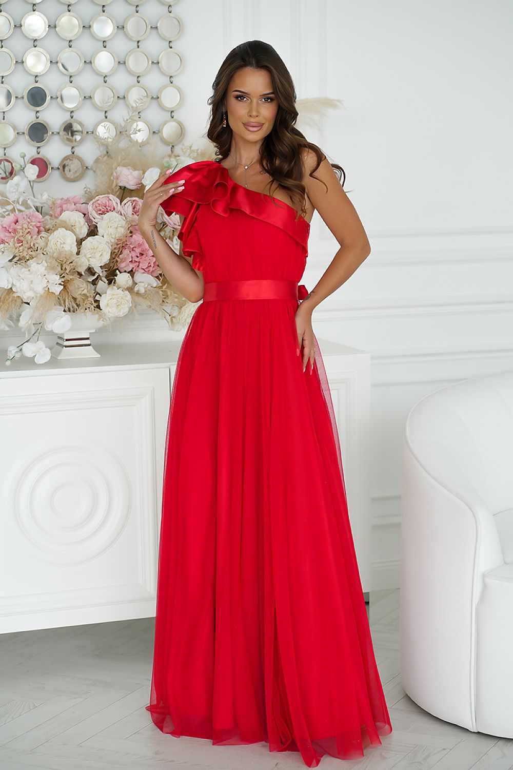 Rochie lungă model 200247 Bicotone