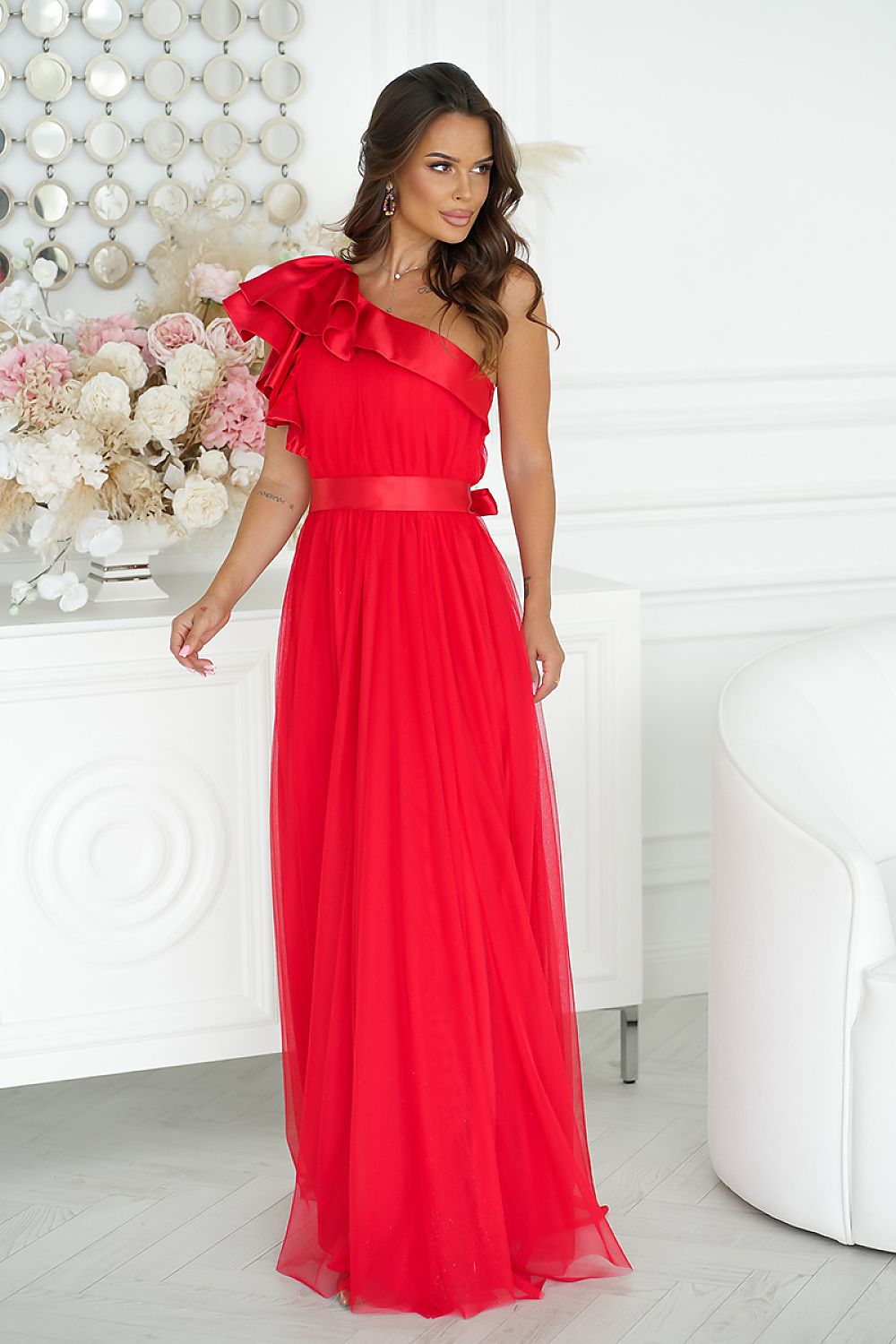 Rochie lungă model 200247 Bicotone