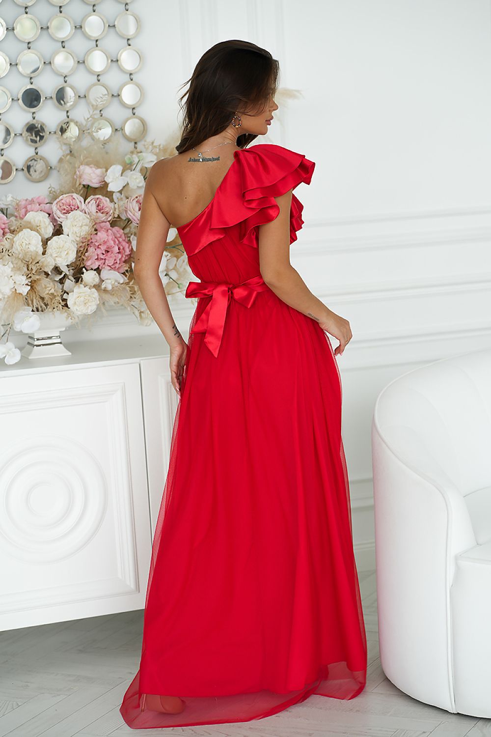 Rochie lungă model 200247 Bicotone