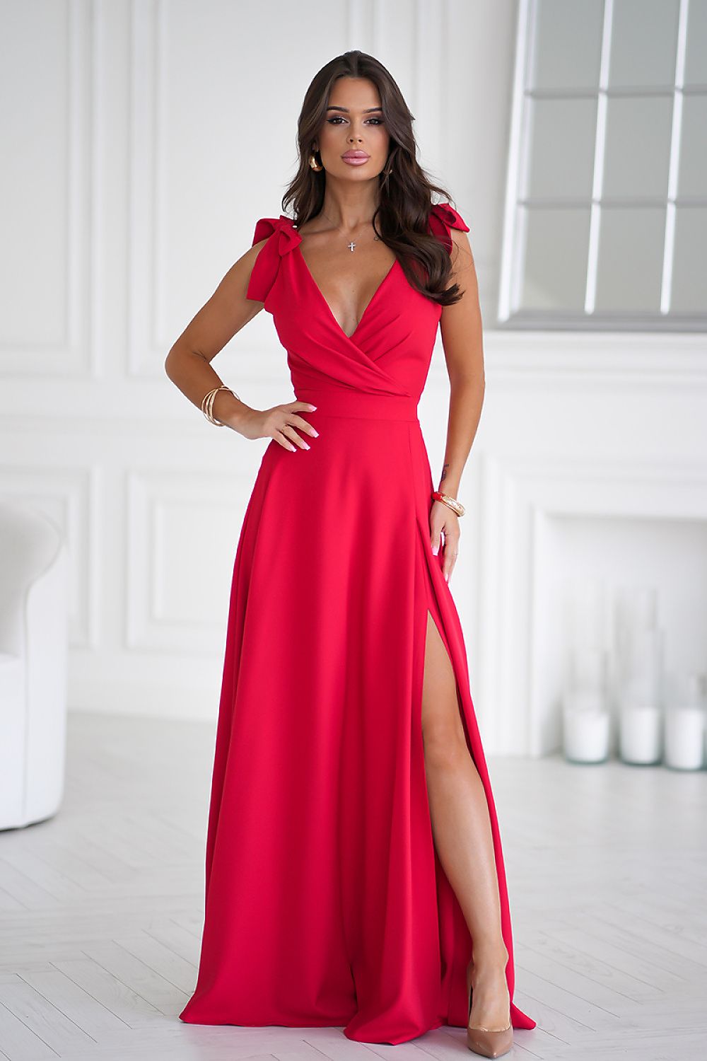 Rochie lungă model 202376 Bicotone