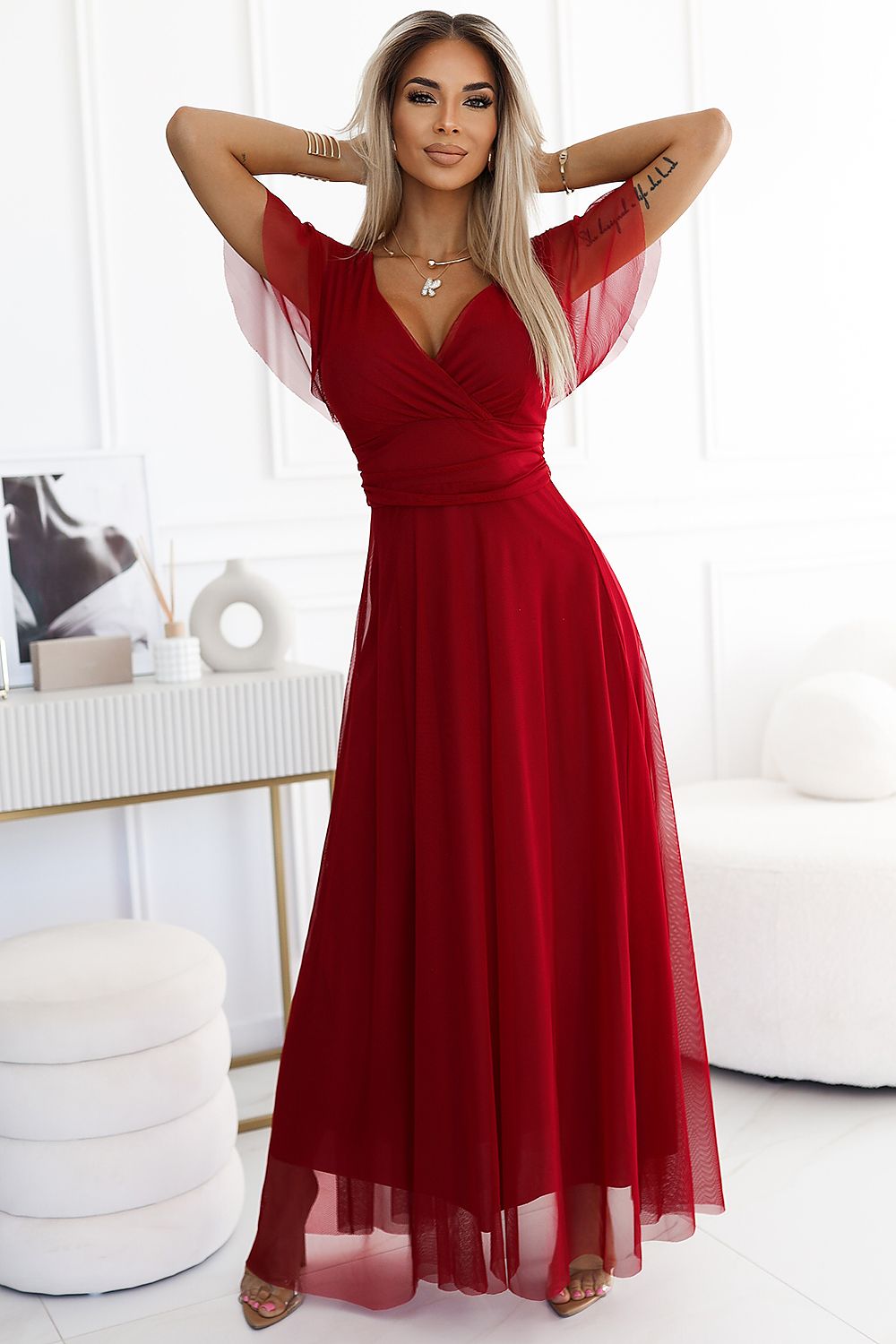 Rochie lungă model 202448 Numoco