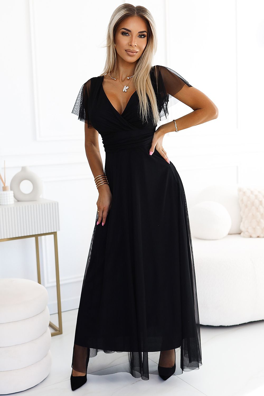 Rochie lungă model 203092 Numoco