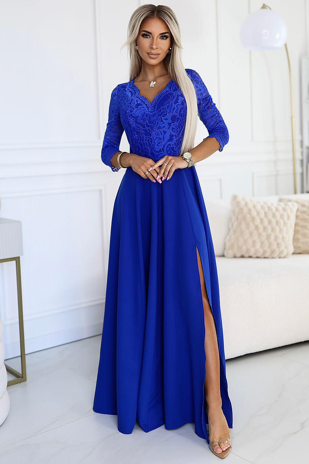 Rochie lungă model 203293 Numoco