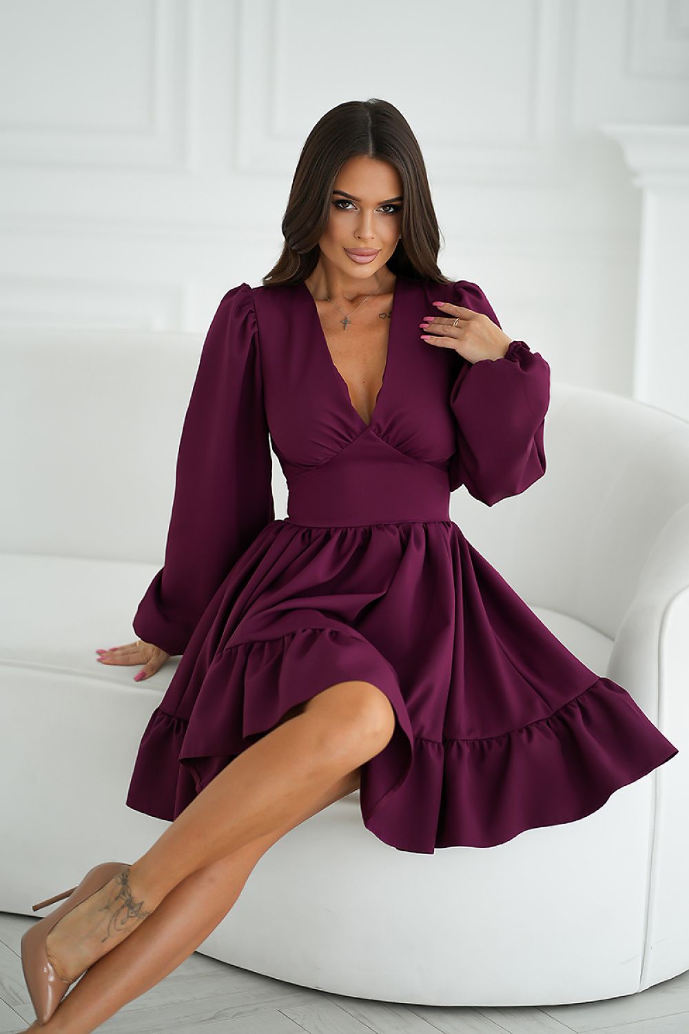 Rochie elegantă model 203644 Bicotone