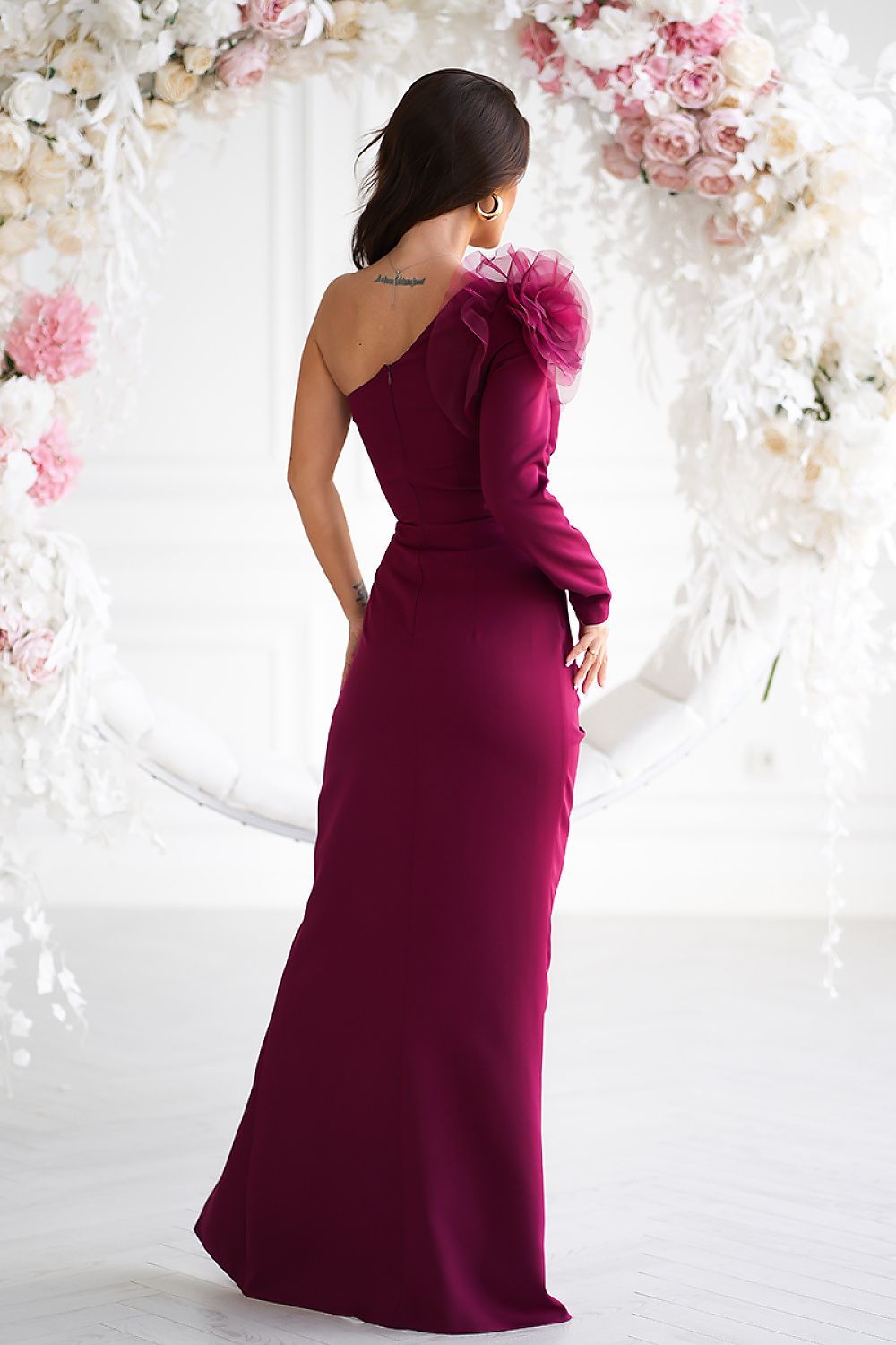 Rochie lungă model 203646 Bicotone