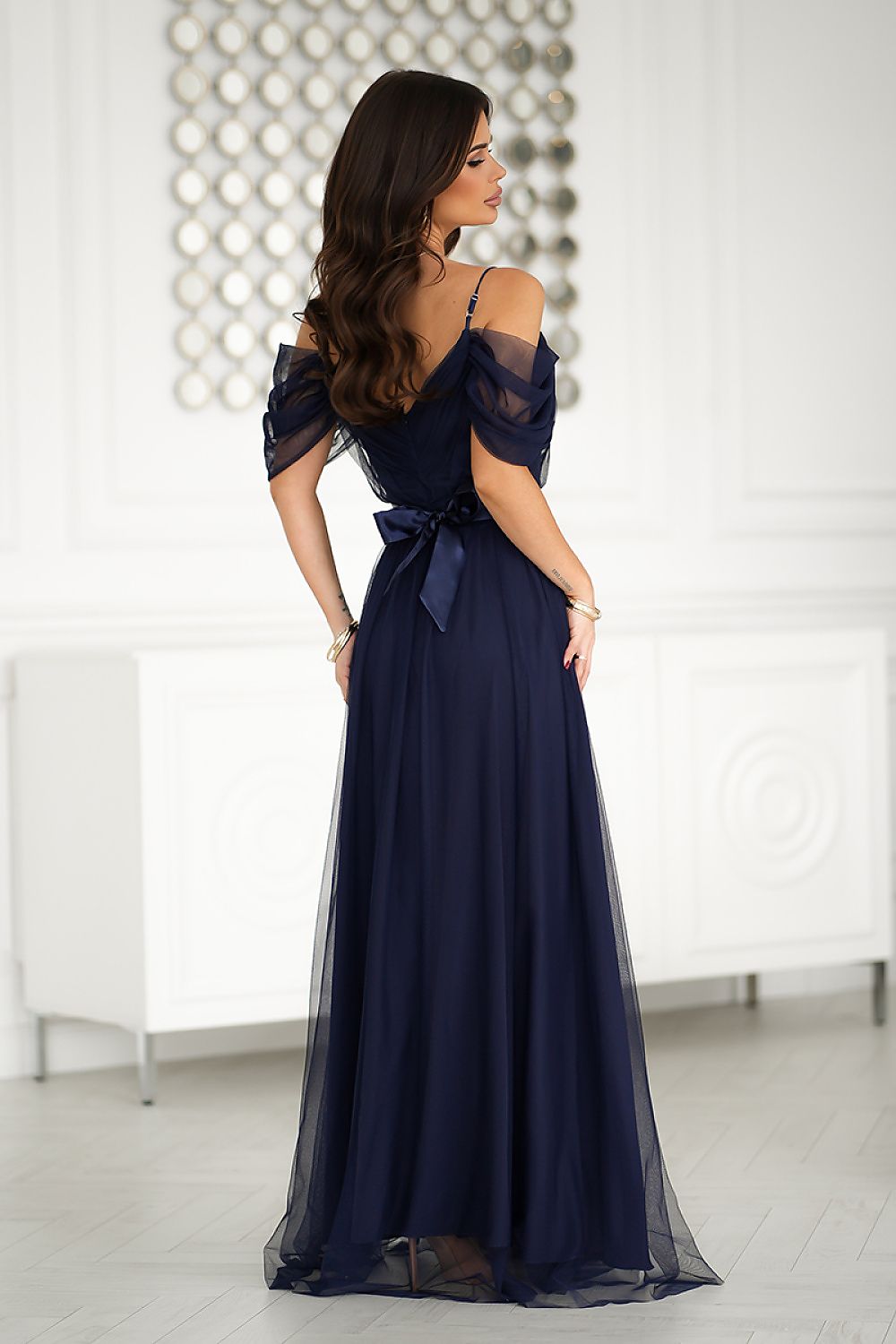 Rochie lungă model 203757 Bicotone