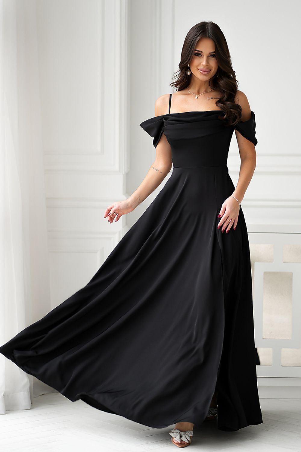 Rochie lungă model 203761 Bicotone