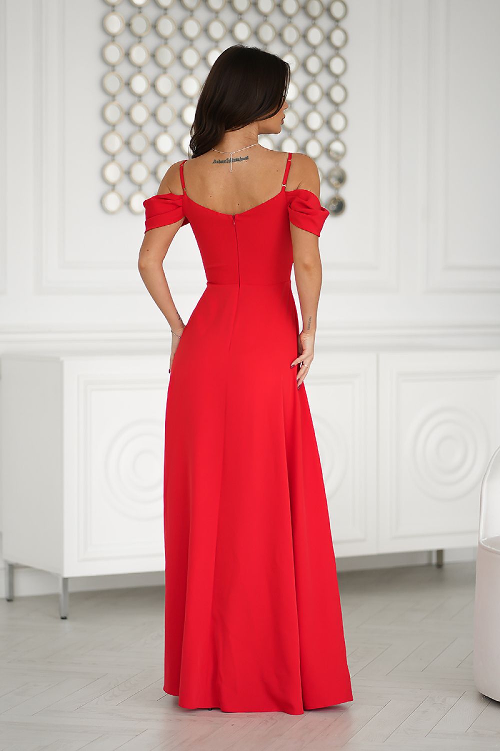 Rochie lungă model 203761 Bicotone