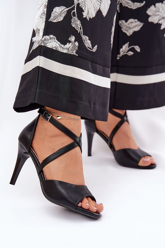  Sandale cu toc model 211369 Step in style 