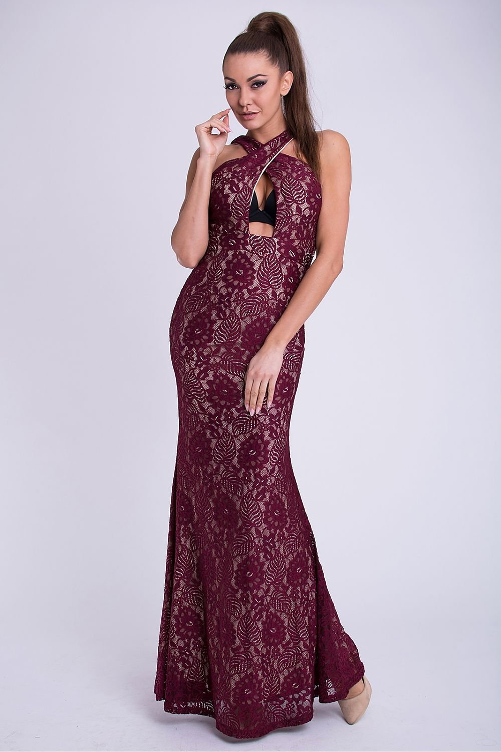 Rochie lungă model 69401 YourNewStyle