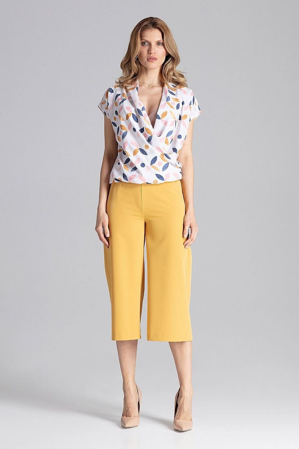 Pantaloni de damă model 129788 Figl