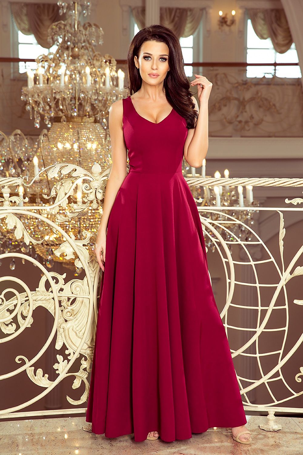 Rochie lungă model 189678 Numoco