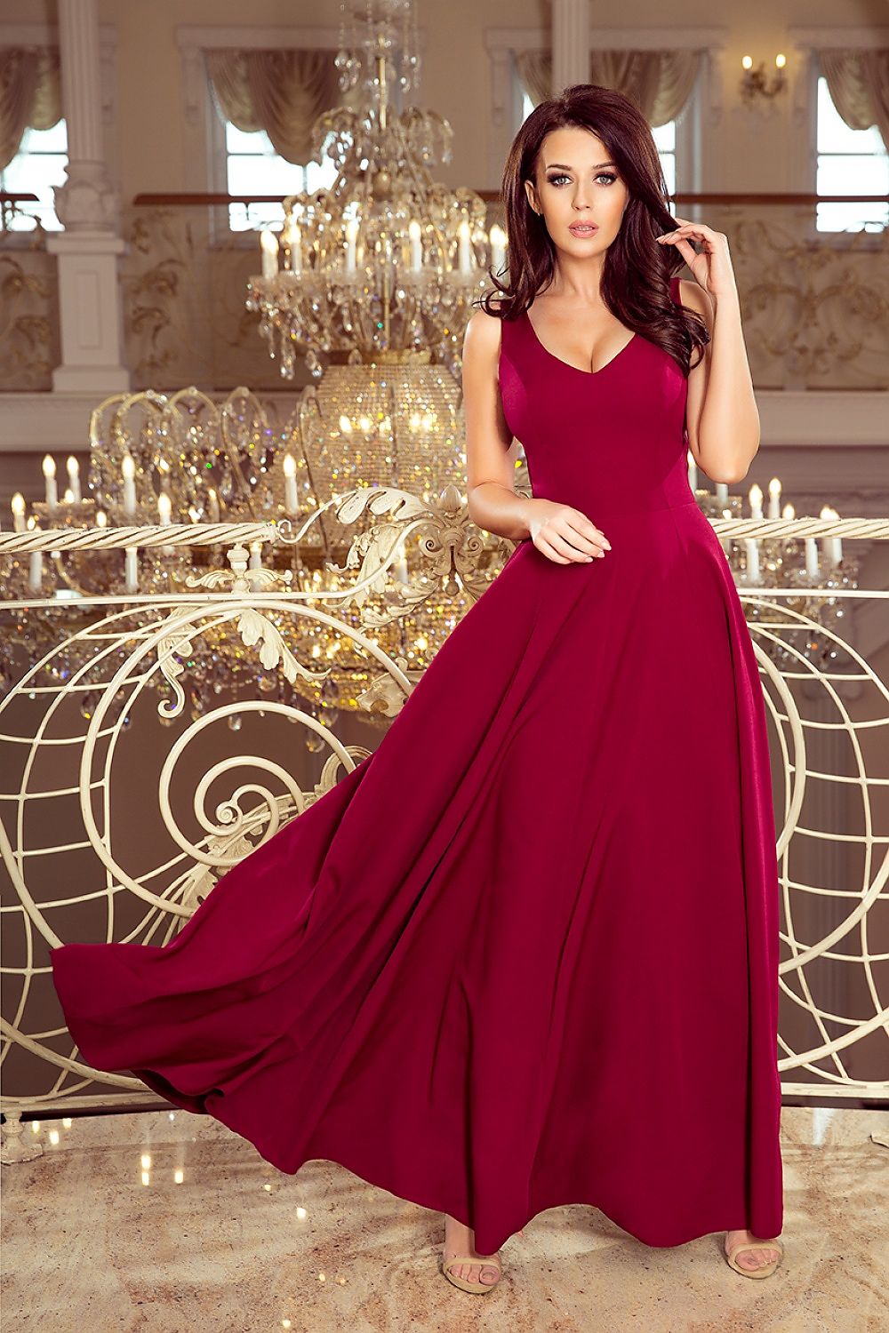 Rochie lungă model 189678 Numoco