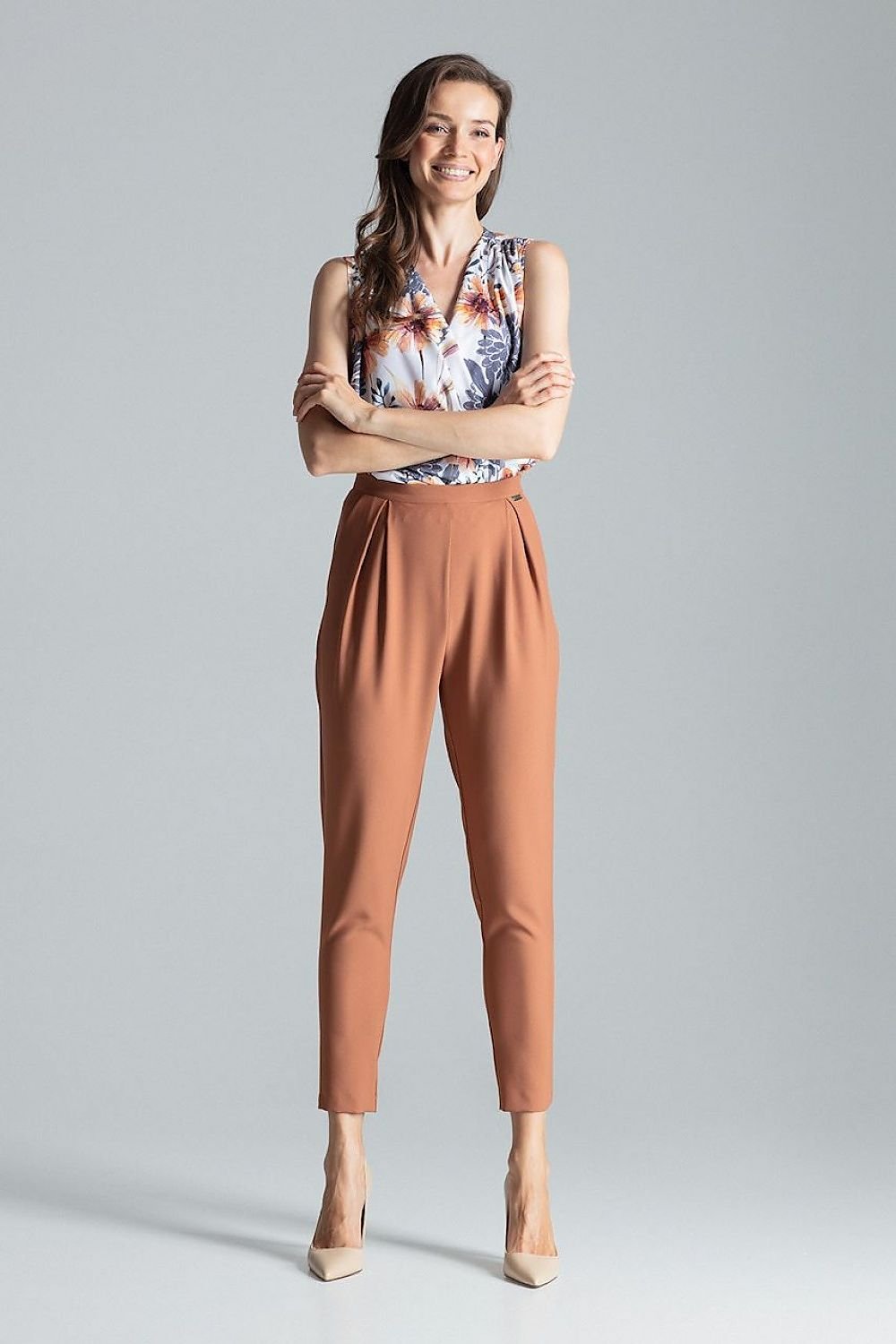 Pantaloni de damă model 135786 Figl