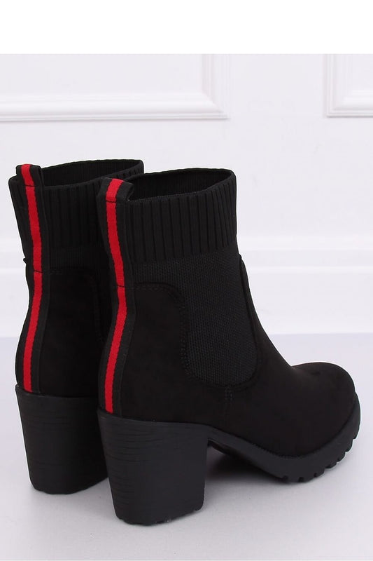 Botine cu toc model 135821 Inello