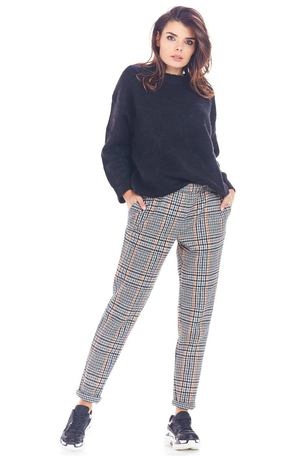 Pantaloni de damă model 148986 awama