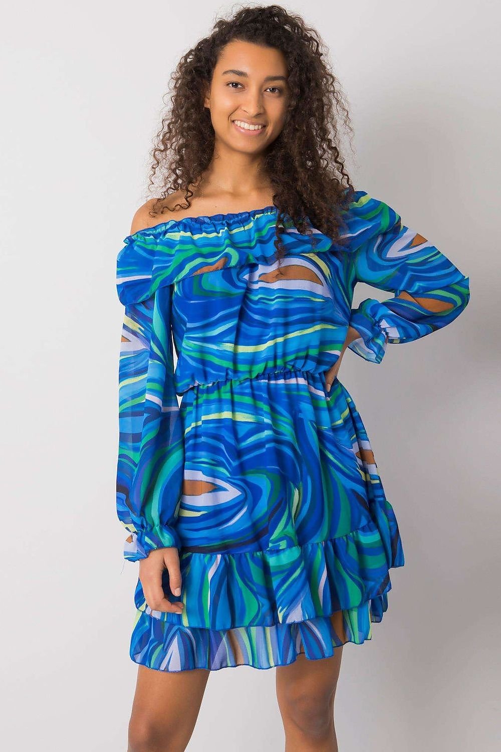 Rochie de zi model 169540 Italy Moda