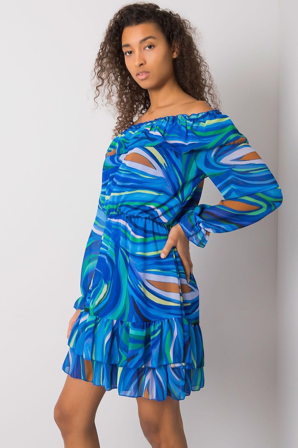 Rochie de zi model 169540 Italy Moda