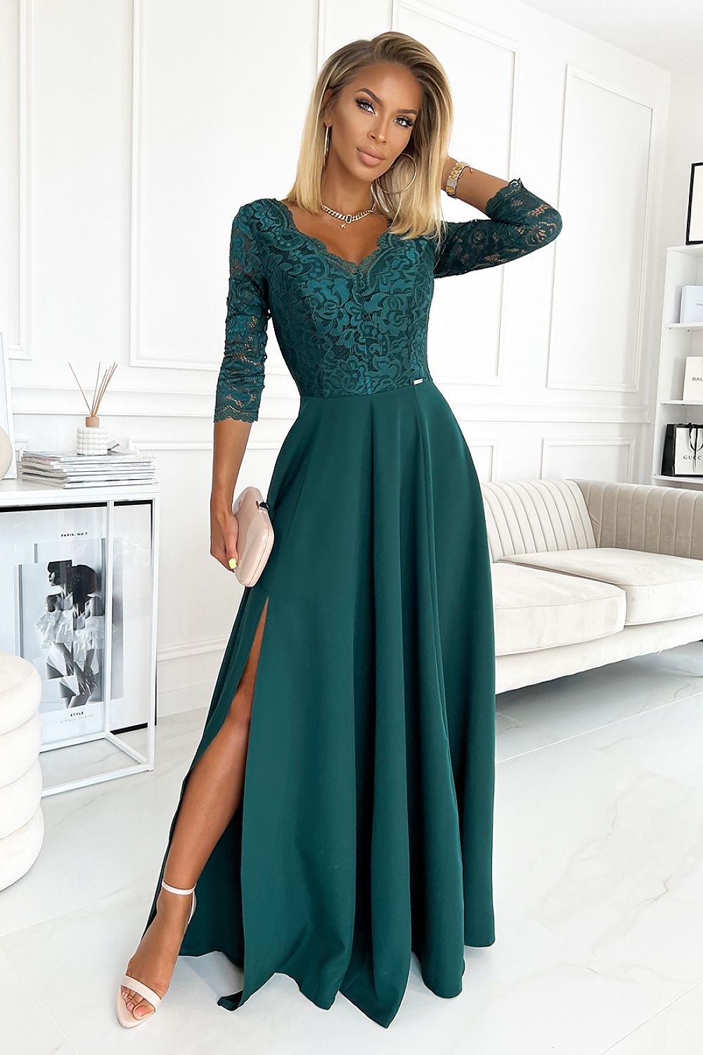 Rochie lungă model 203293 Numoco