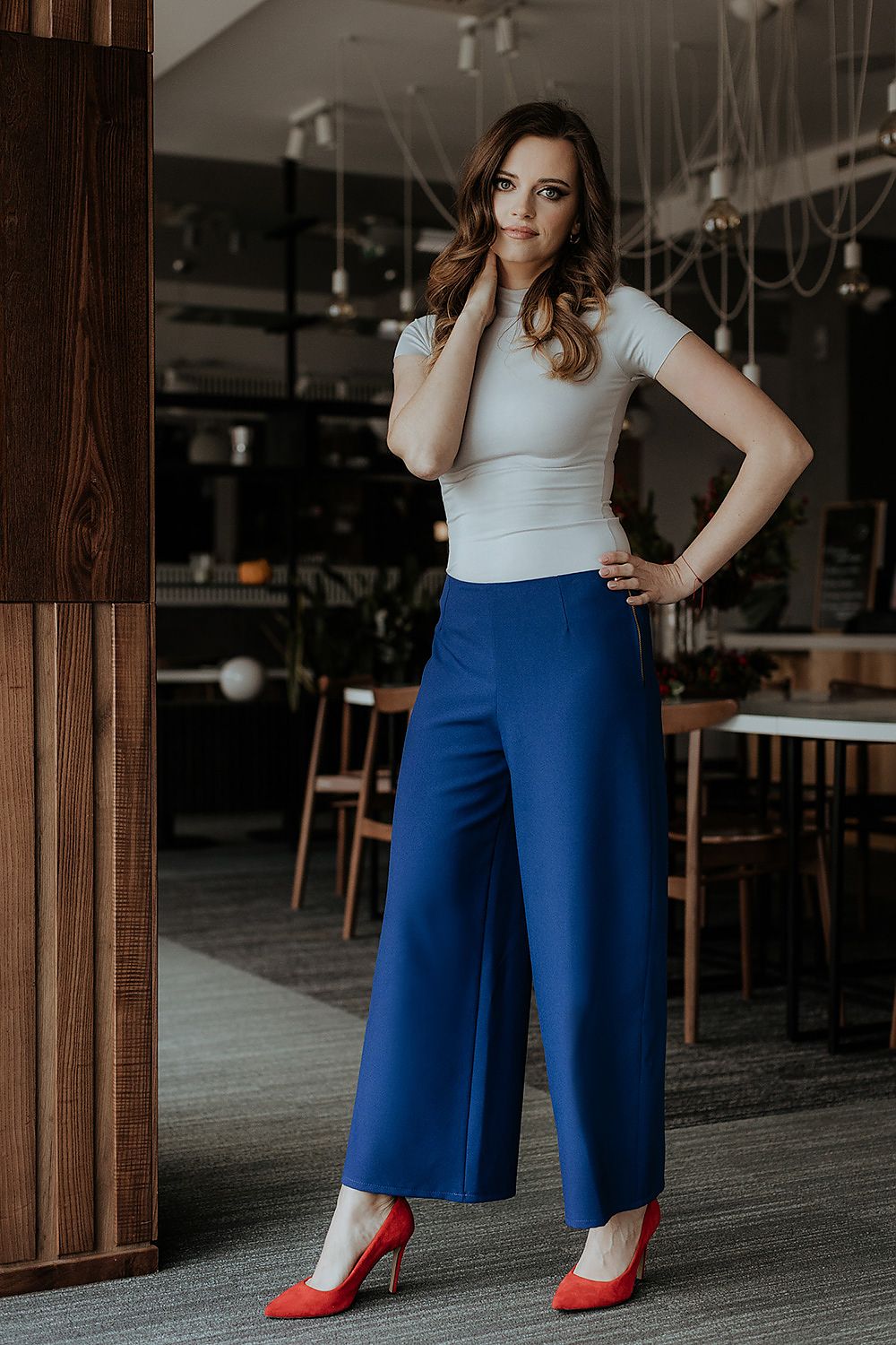 Pantaloni de damă model 176702 Tessita