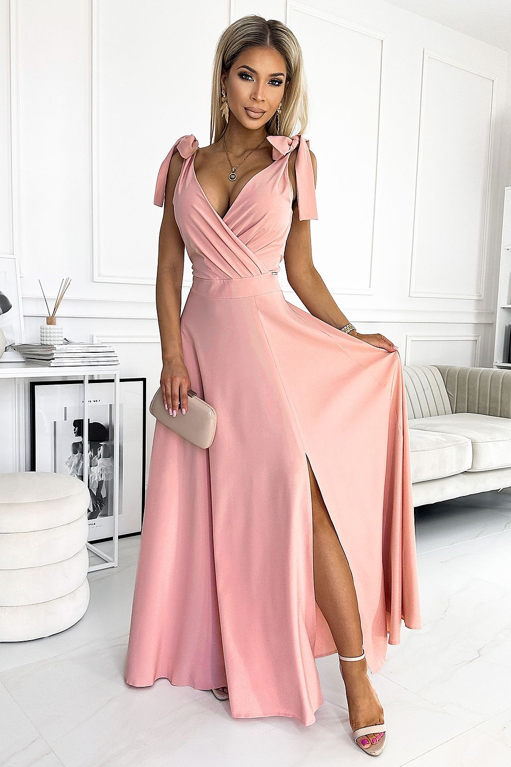 Rochie lungă model 200867 Numoco