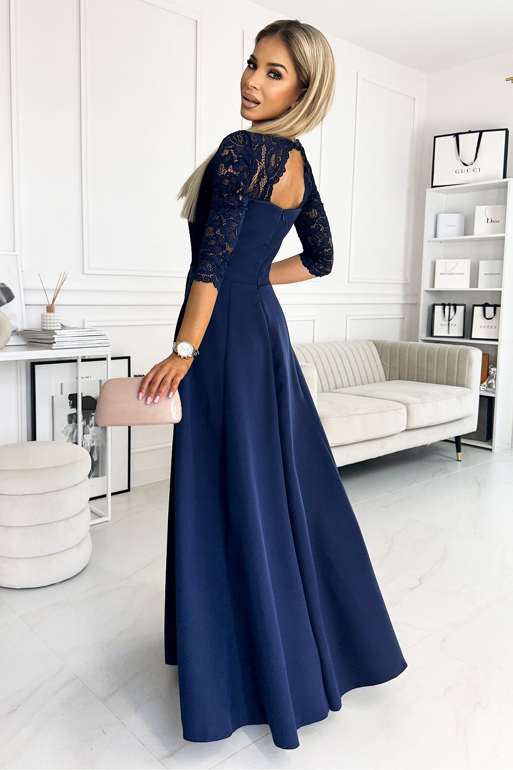 Rochie lungă model 203293 Numoco