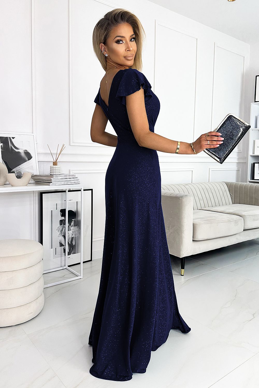 Rochie lungă model 203073 Numoco