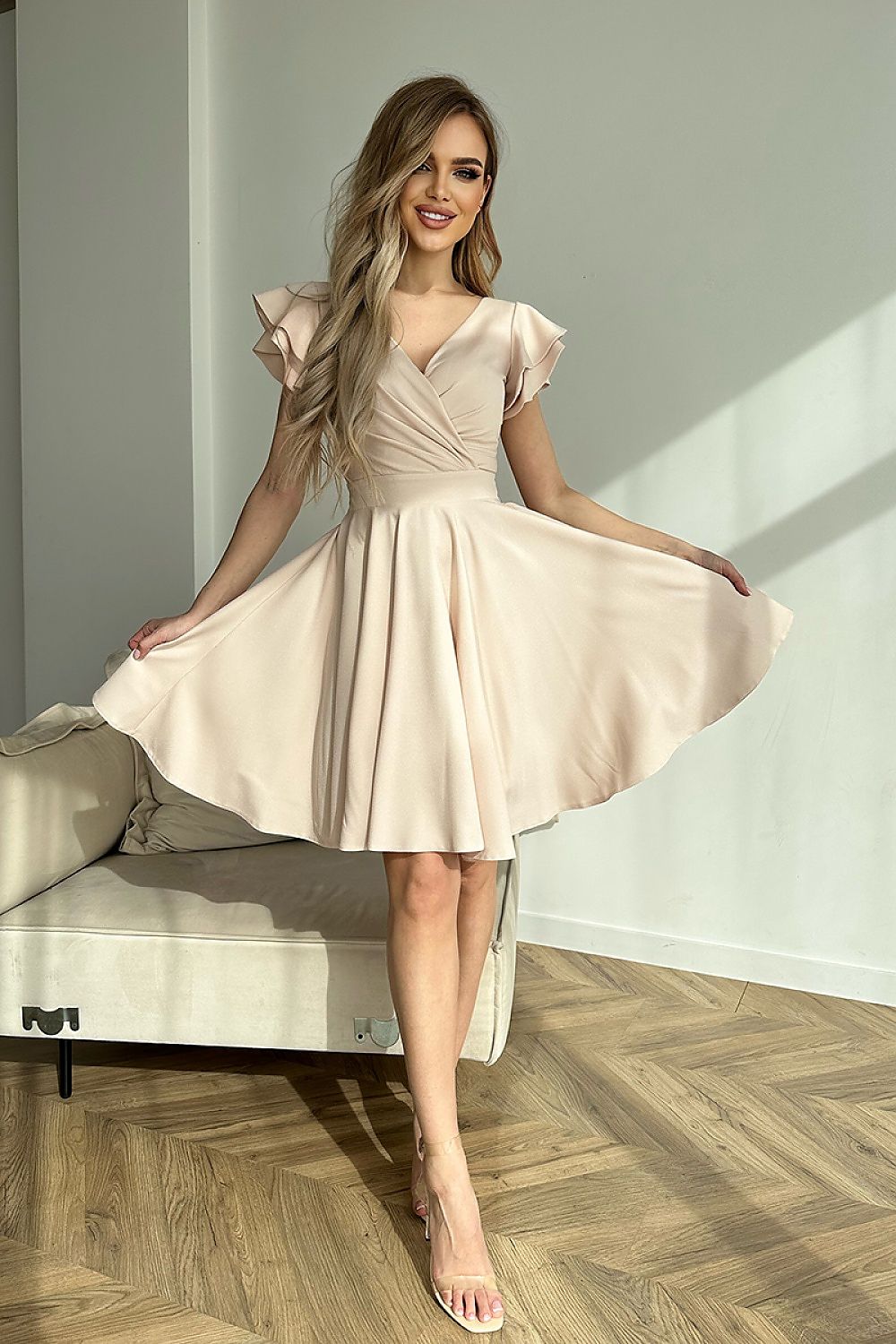 Rochie elegantă model 190495 Bicotone