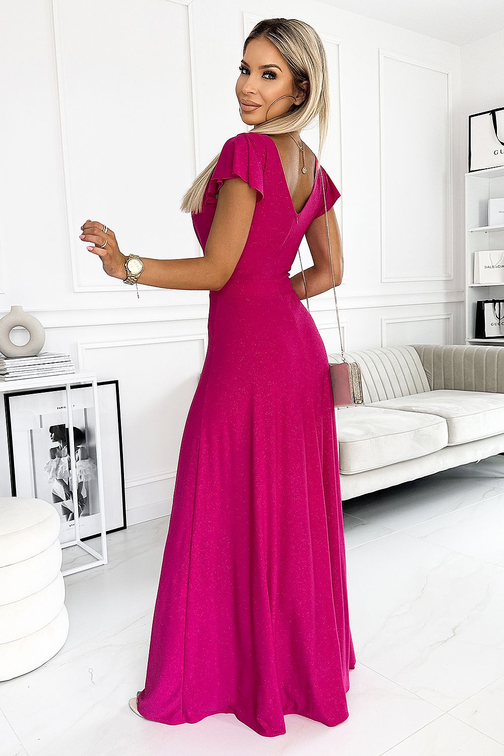 Rochie lungă model 203073 Numoco