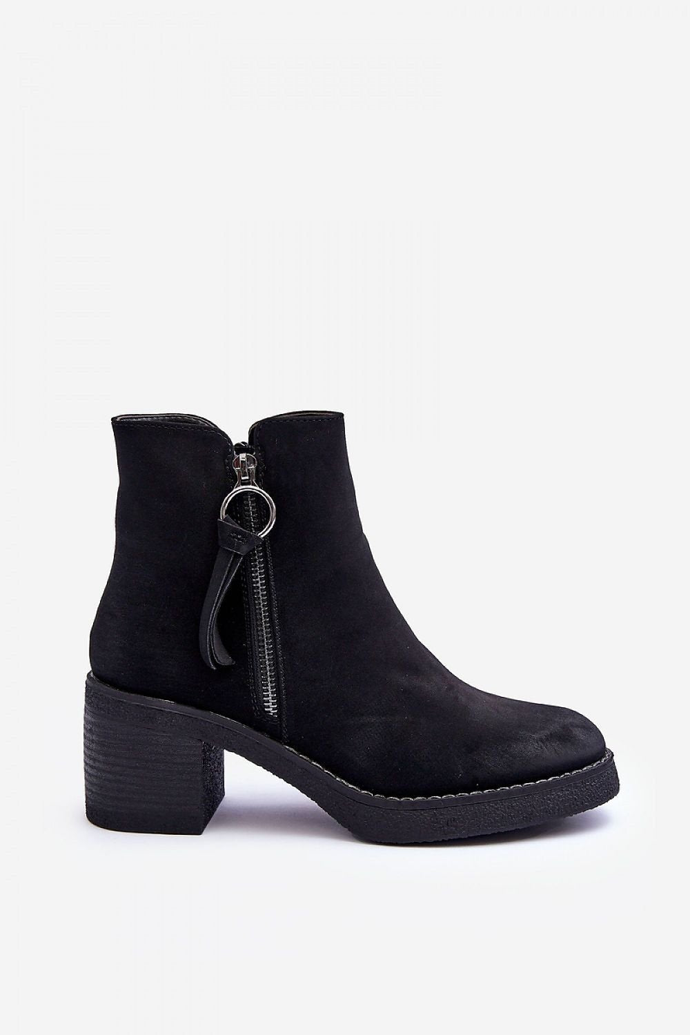 Botine cu toc model 185447 Step in style