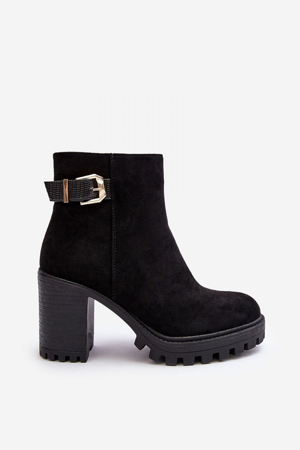Botine cu toc model 186227 Step in style